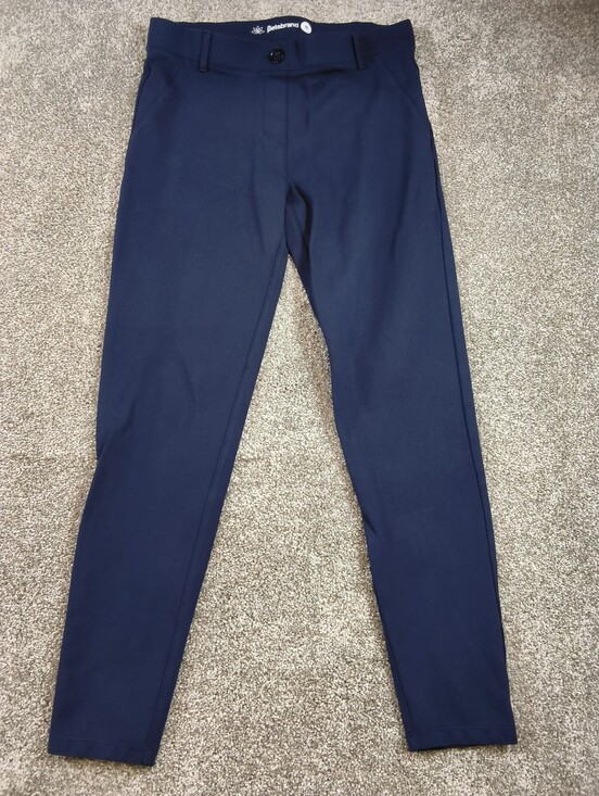 Betabrand Pants - Betabrand size medium navy blue pull on pants